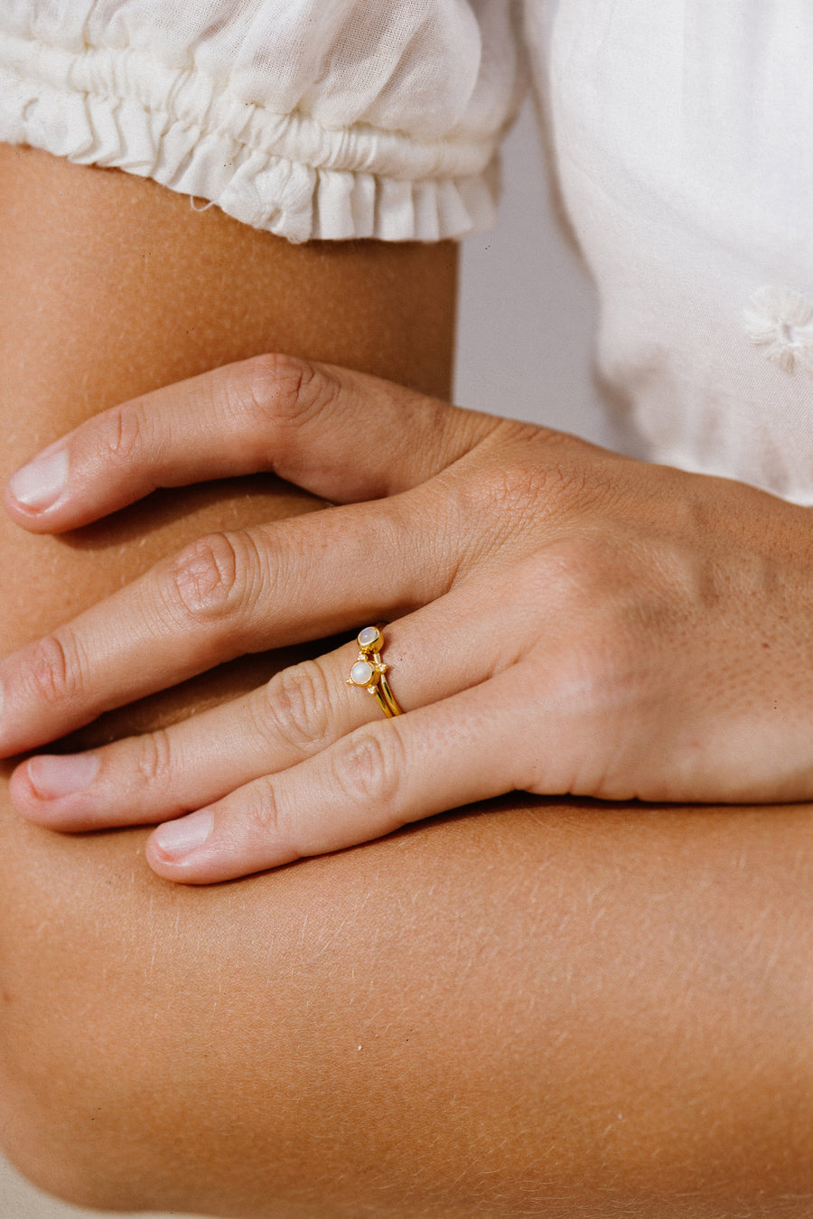 Stardust Pearl Ring