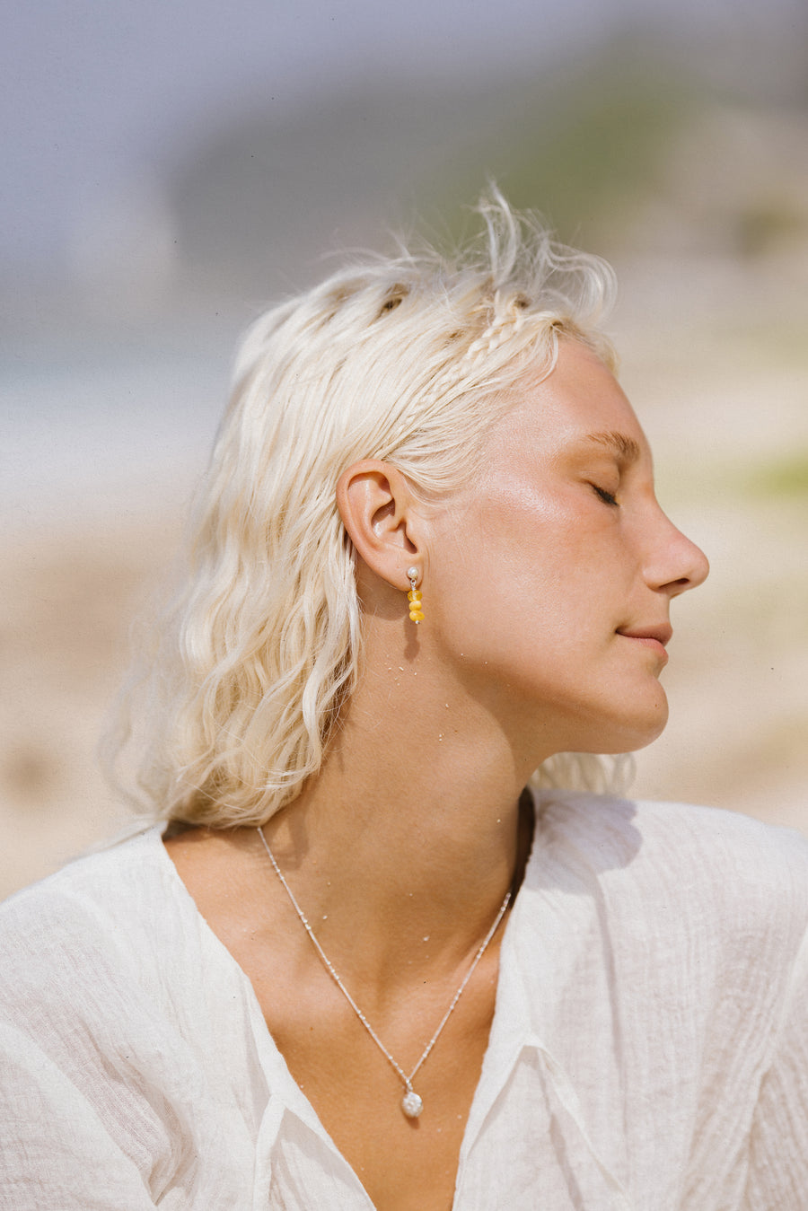 Golden Sunlit Earrings