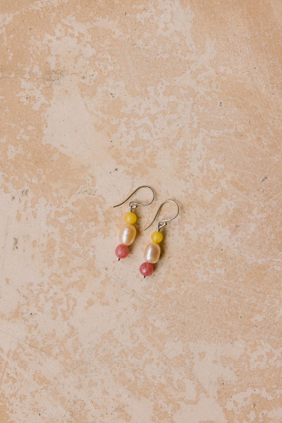 Amber Petals Earrings