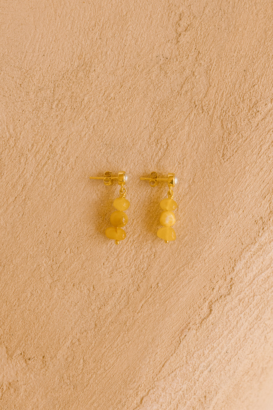 Golden Sunlit Earrings