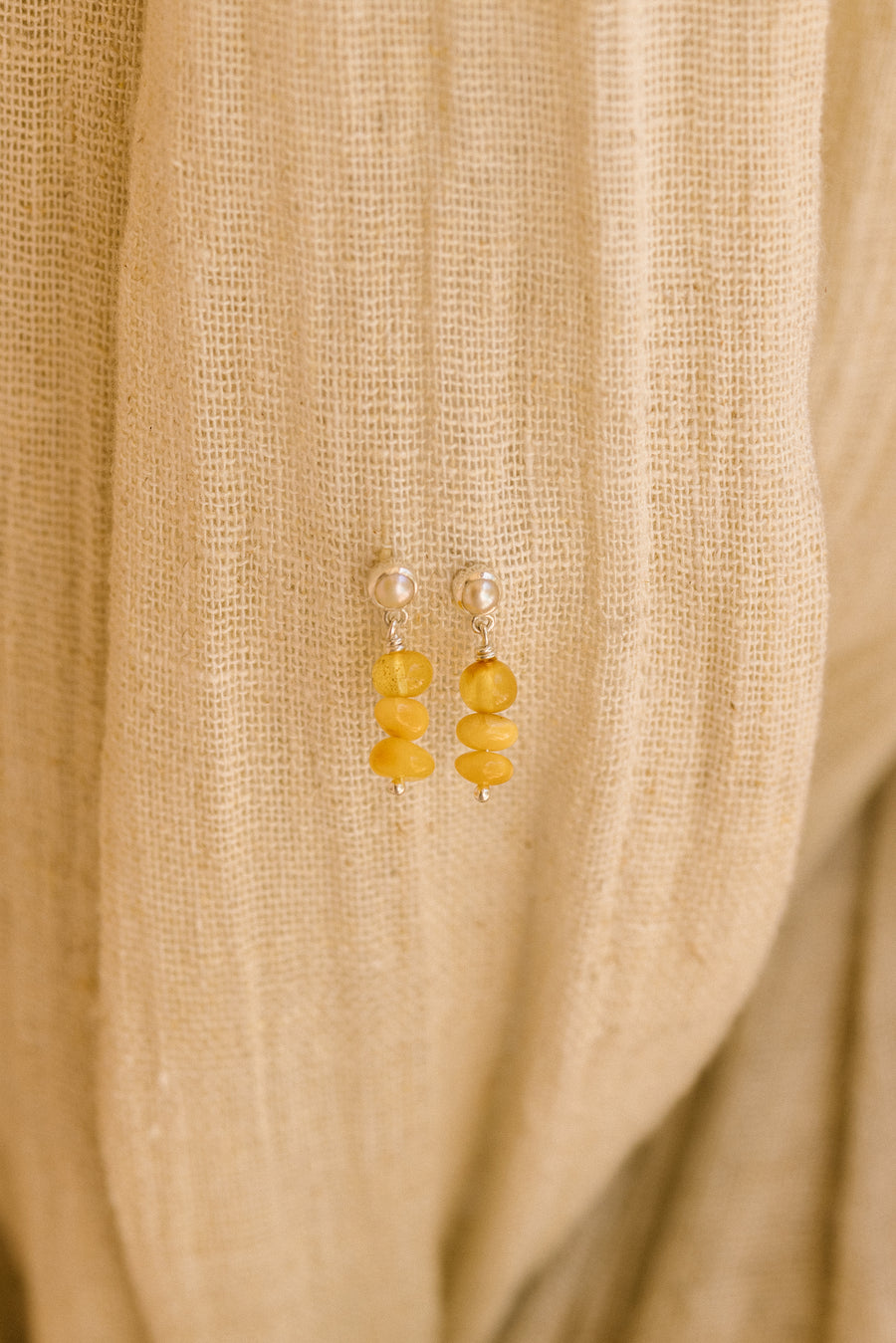 Golden Sunlit Earrings