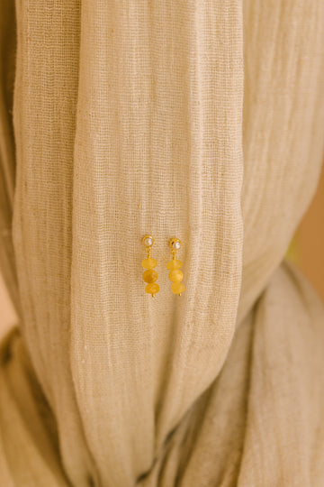 Golden Sunlit Earrings