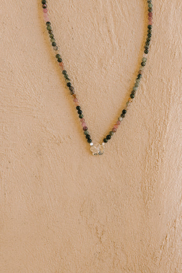 Bali Flower Tourmaline Chocker