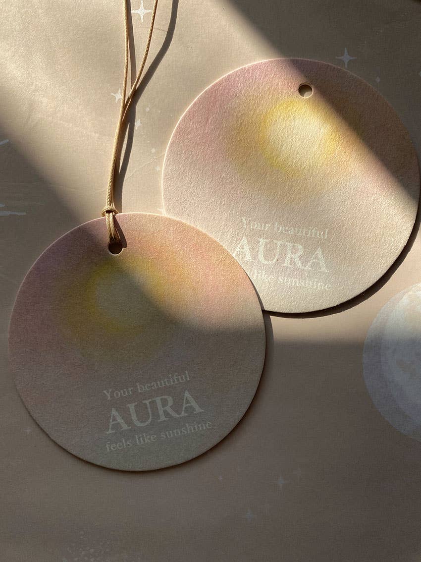 YOUR BEAUTIFUL AURA FEELS LIKE SUNSHINE - GIFT TAG