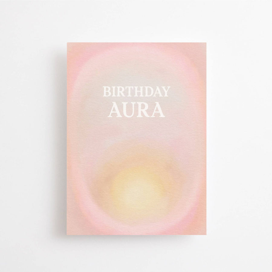 BIRTHDAY AURA - POSTCARD -