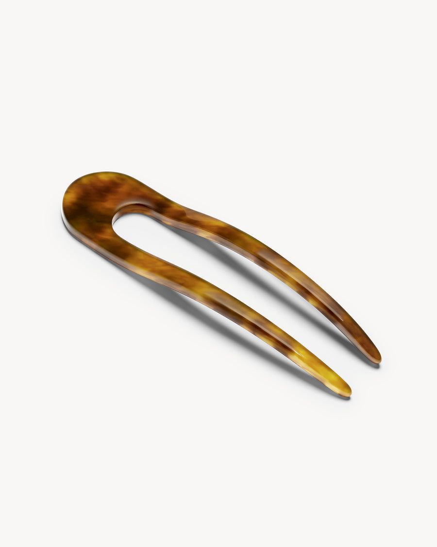 French Hair Pin in Modern Walnut