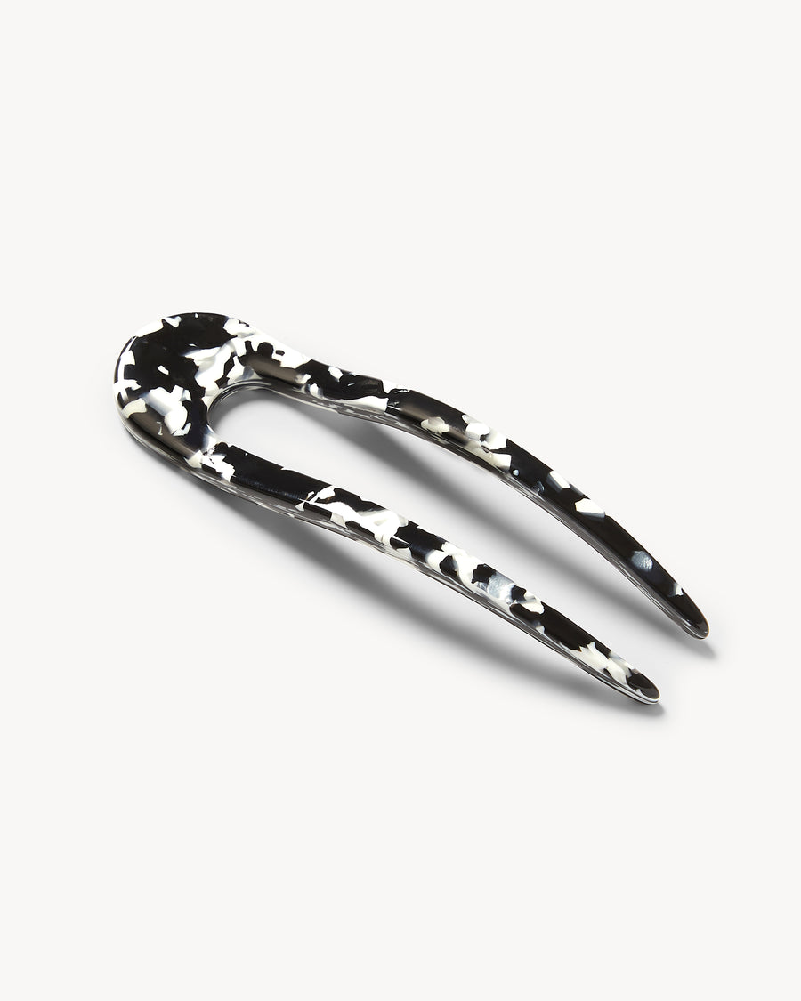 French Hair Pin in Noir