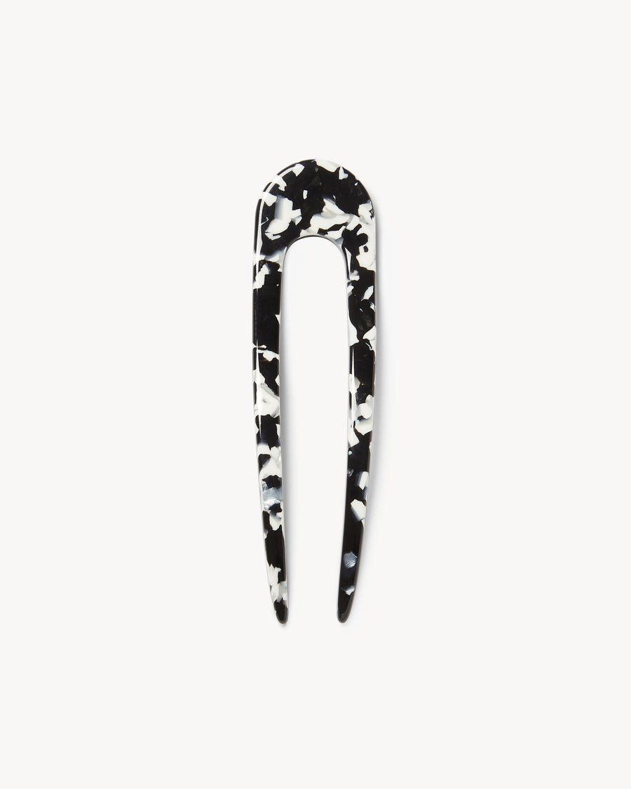 French Hair Pin in Noir