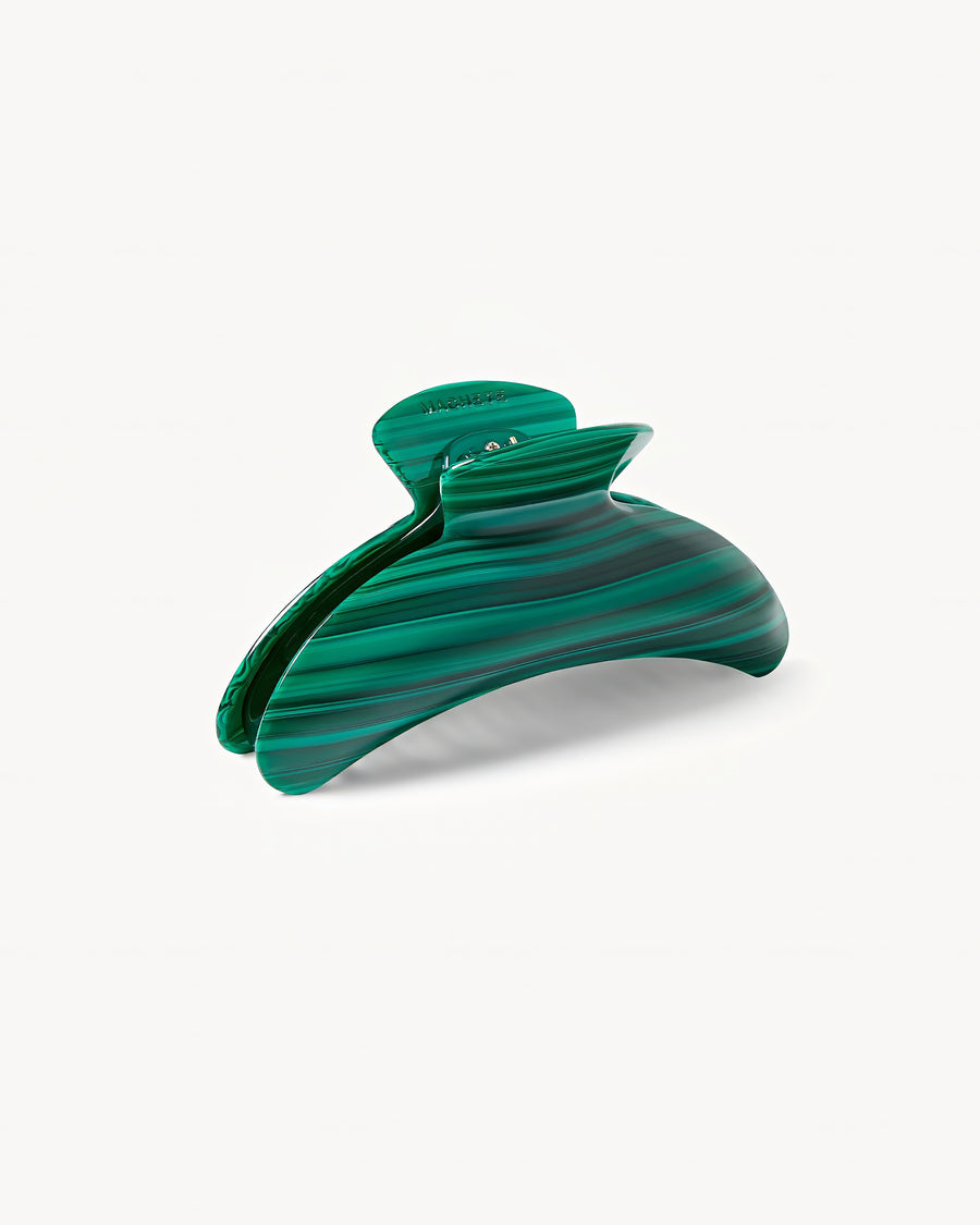 Jumbo Heirloom Claw in Malachite