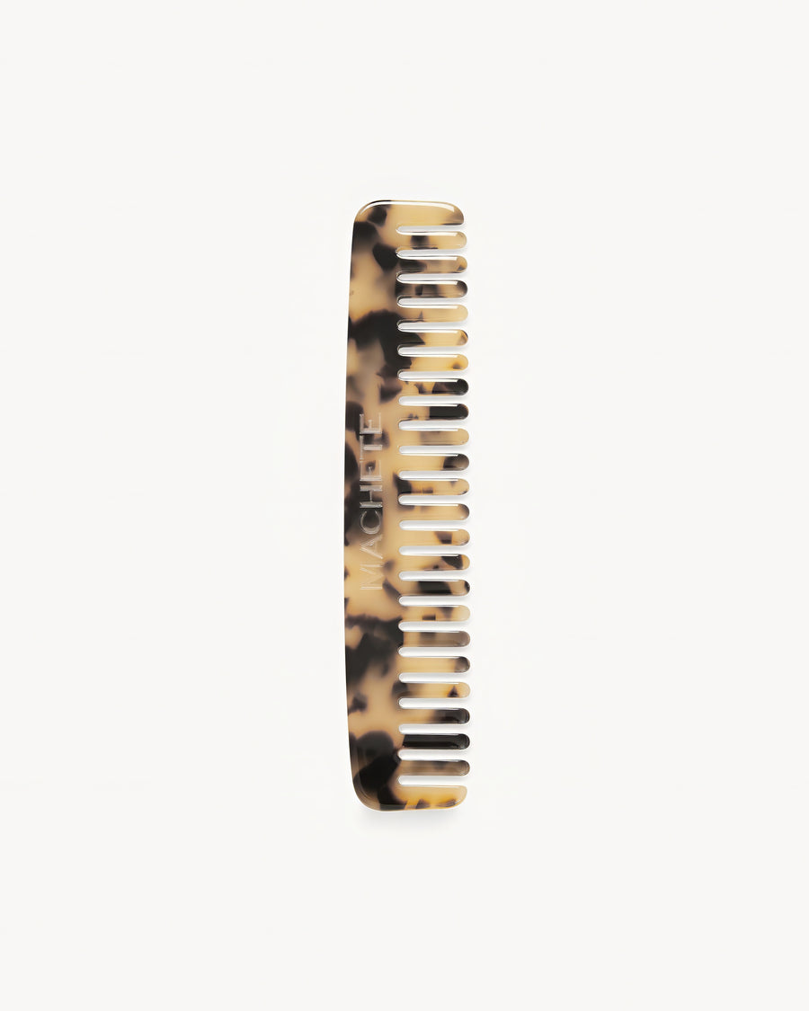 No. 3 Comb in Blonde Tortoise