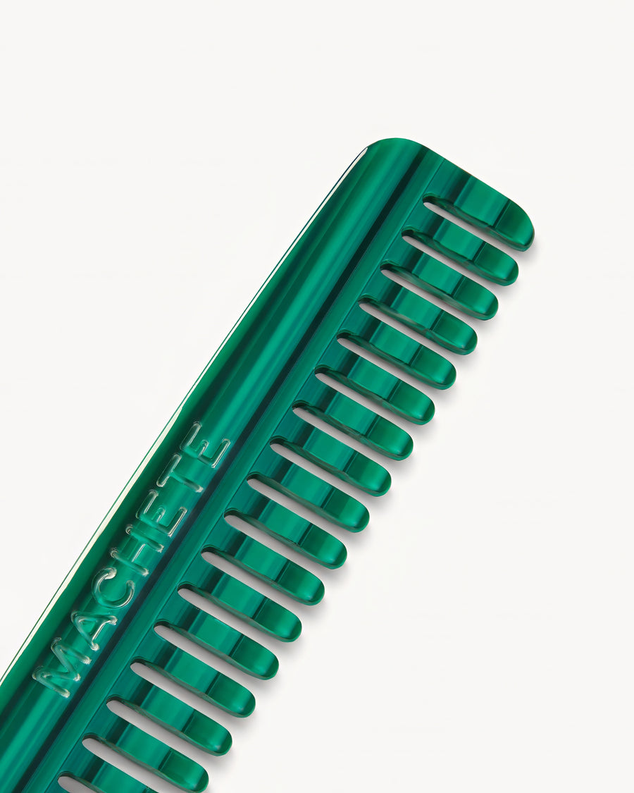 No. 3 Comb in Malachite