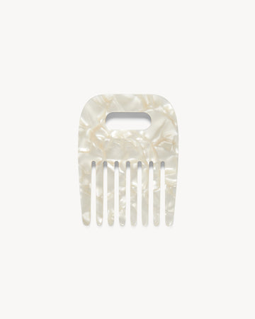 No. 4 Comb in White Shell