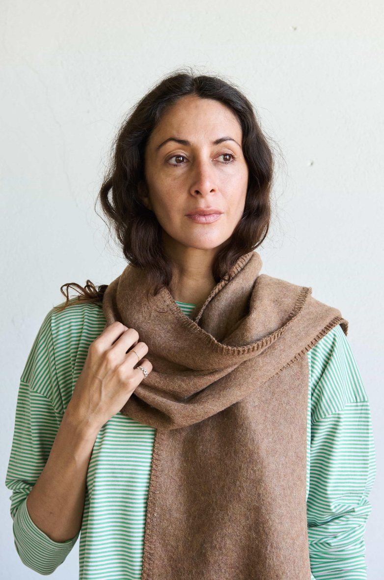 Paolo Recycled Alpaca Scarf