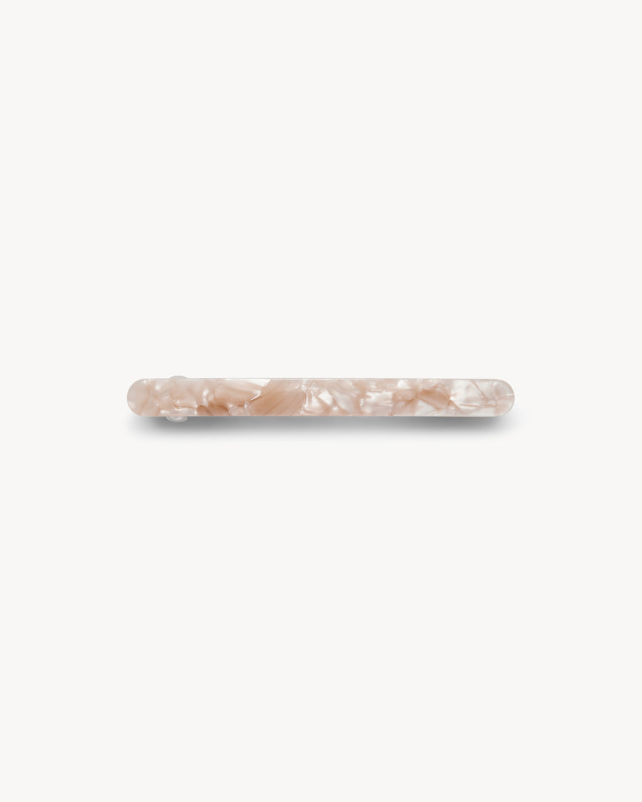 Slim Paris Barrette in Peach