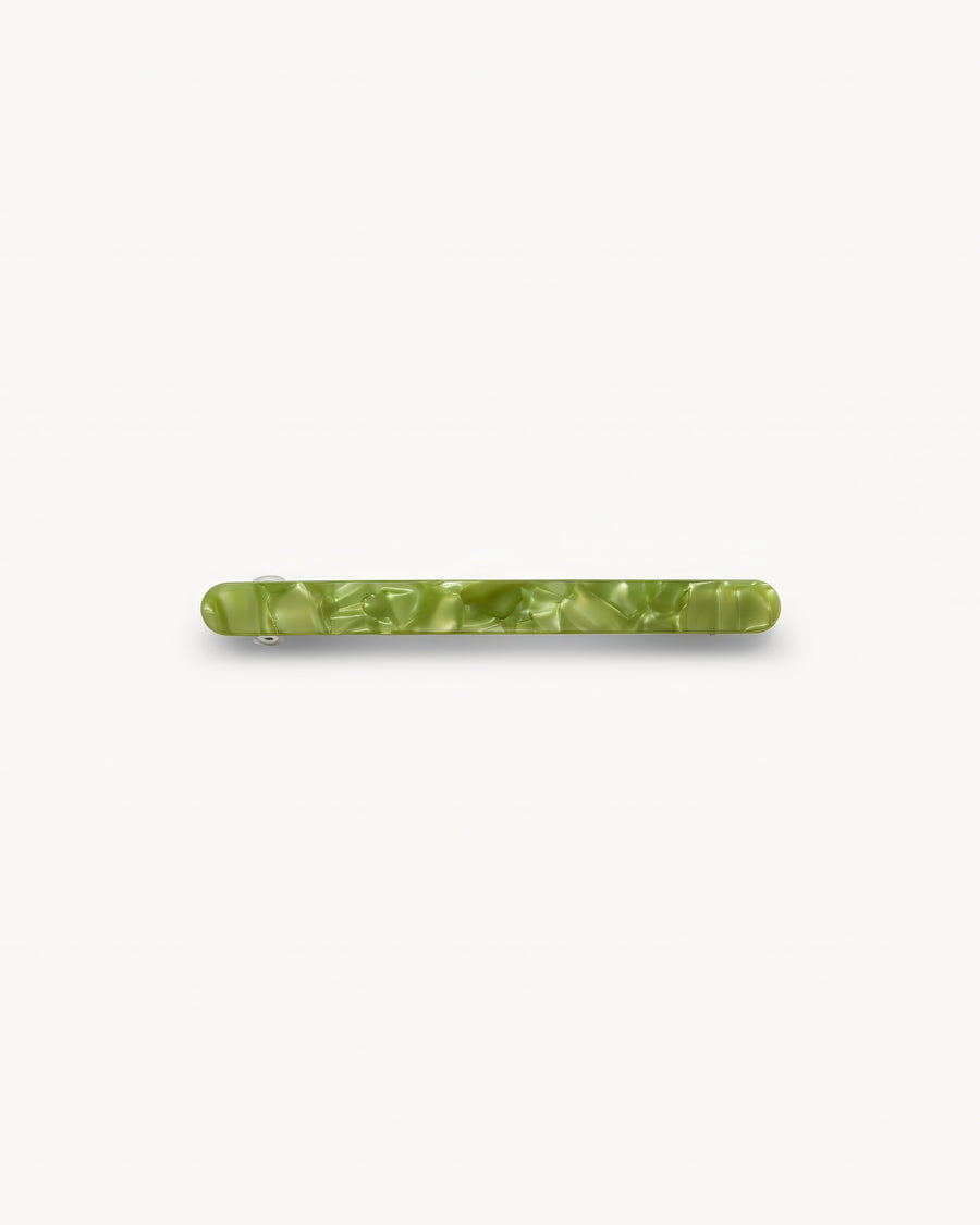 Slim Paris Barrette in Pistachio