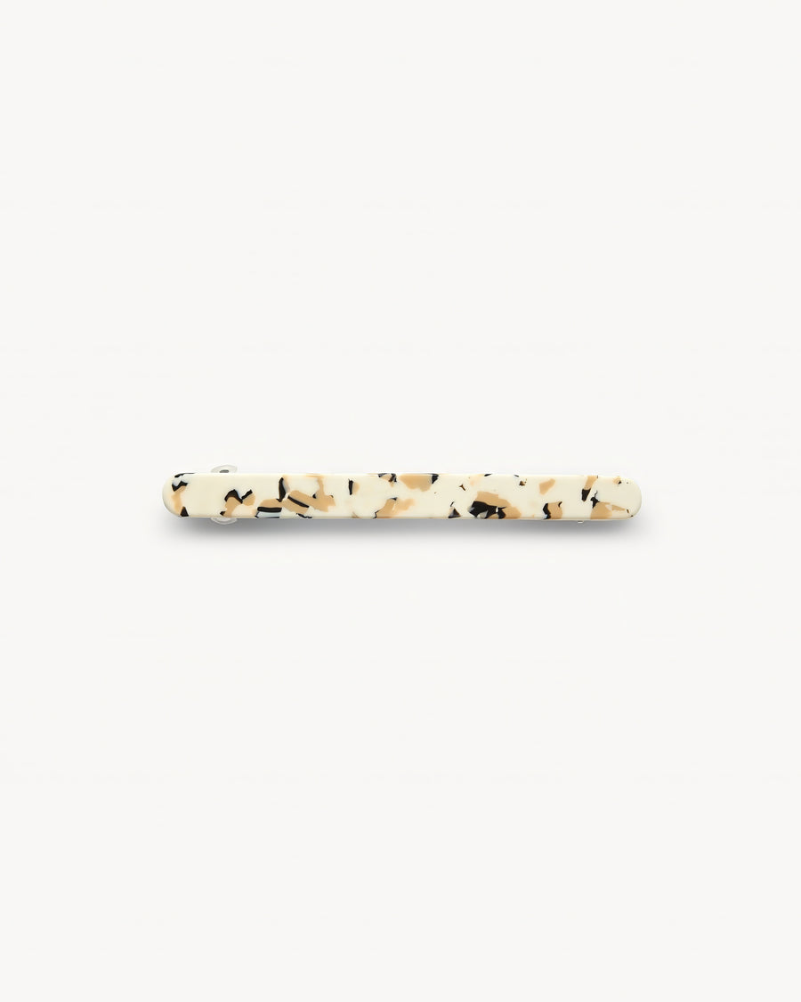 Slim Paris Barrette in Terrazzo