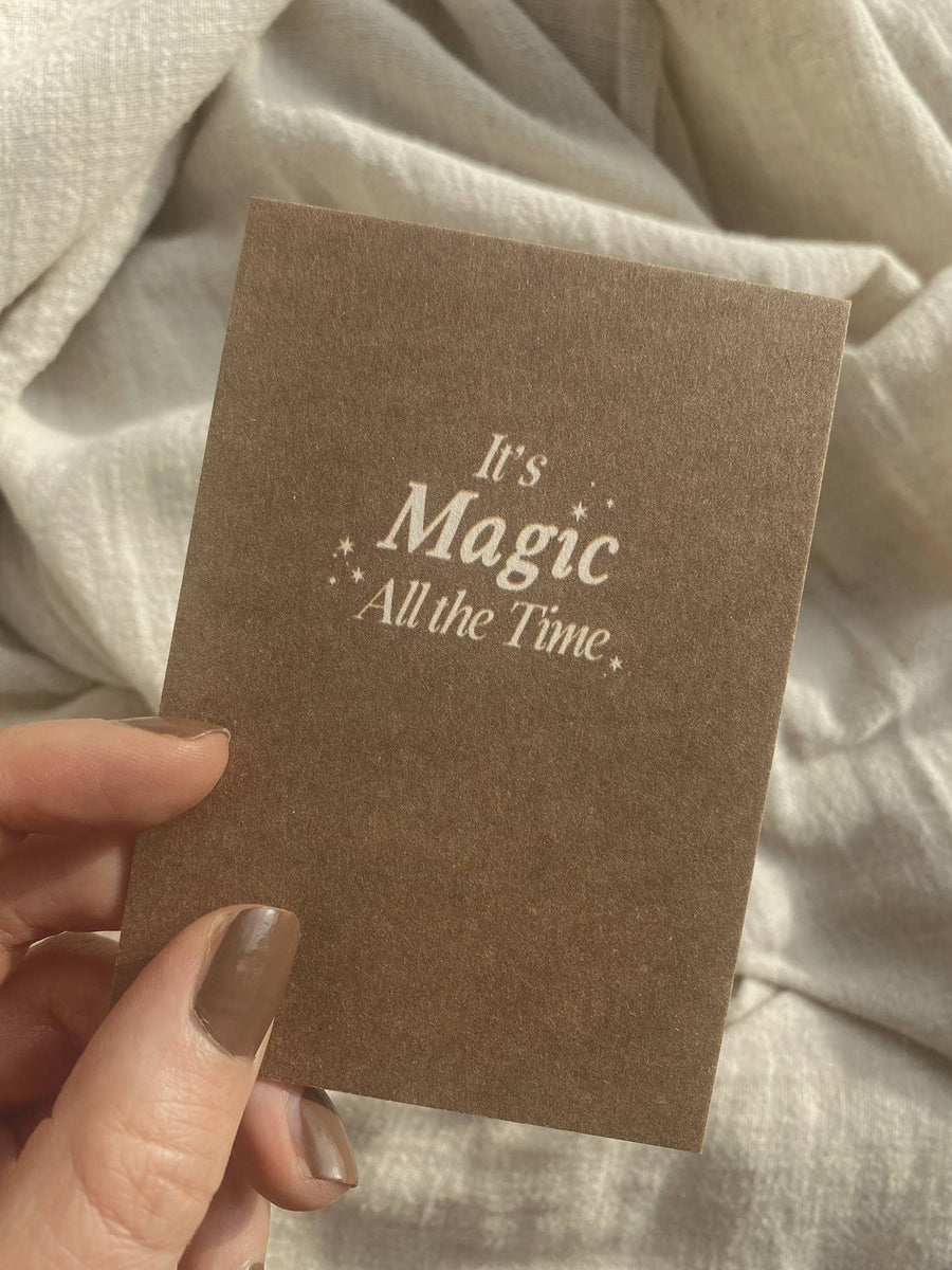 IT'S MAGIC ALL THE TIME - CARD SET - 17 CARDS - AFFIRMATION