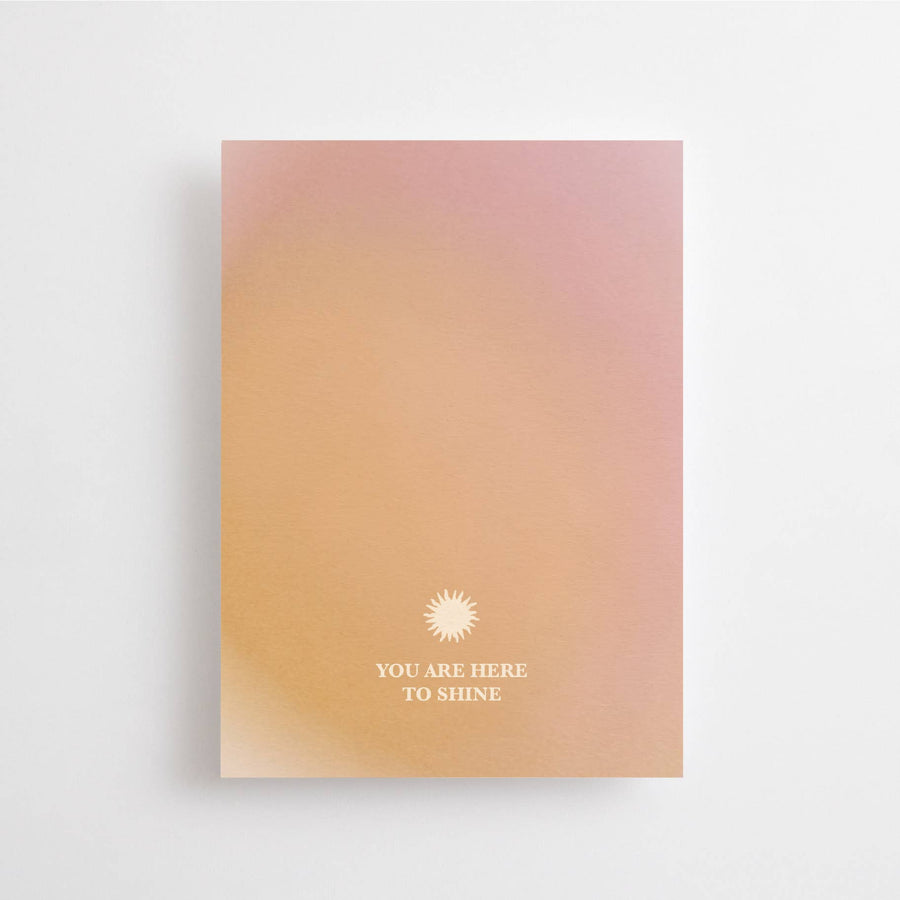 YOU ARE HERE TO SHINE - CARD - 3. CHAKRA SOLAR PLEXUS - SUN