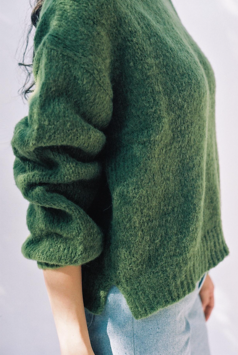 Lora Knit Sweater Green