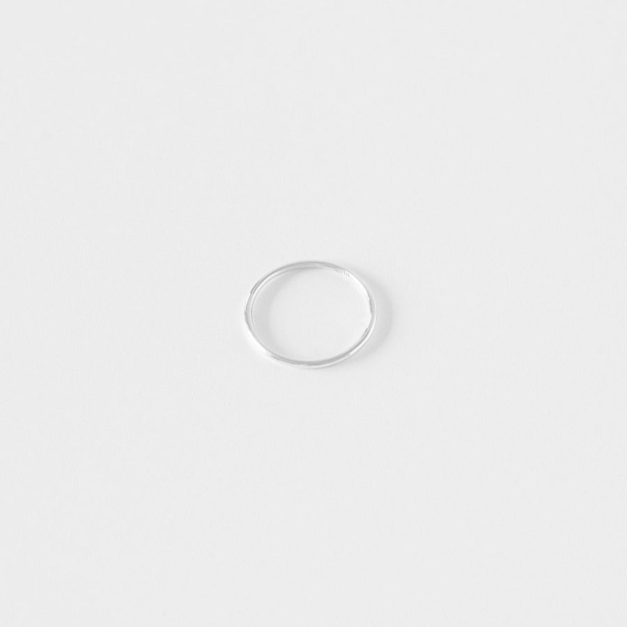 Essential Thin Ring in Silver Polished