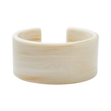 Jumbo Cuff in Alabaster